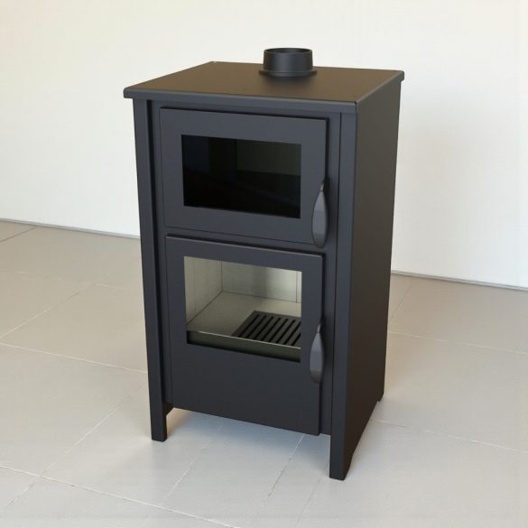 Strend Pro Thalia Luna C kályha, fekete, 9,7 kW