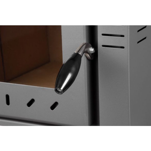 Kályha, Strend Pro Nova Ceramic, 7,5 kW, 120 mm füstcső csatlakozás, bézs, kerámia burkolat, fa és brikett tüzeléshez, EN 13240