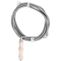   KPZ spirál, lefolyótisztító, 20 m, 2,50 / 11,20 mm, fém, fa fogantyúval és éles rugóvéggel