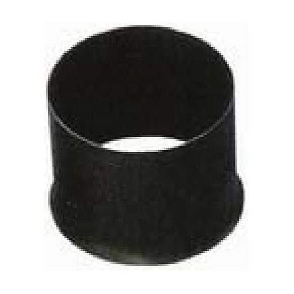 Füstcső csatlakozó, V.A.P.K. HS 160/1,5, fekete, 160 mm, DC01 acéllemez, lemezvastagság: 1,5 mm, téglakéményhez