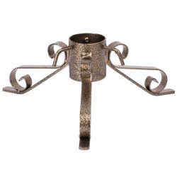 MagicHome Blackbird karácsonyfatalp, fém, réz színű