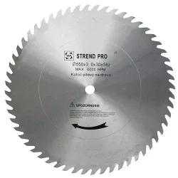   Körfűrészlap, Strend Pro SuperSaw CW, 300 x 2,0 x 30 mm, 56 db éles fog, durva és keményfa vágásához