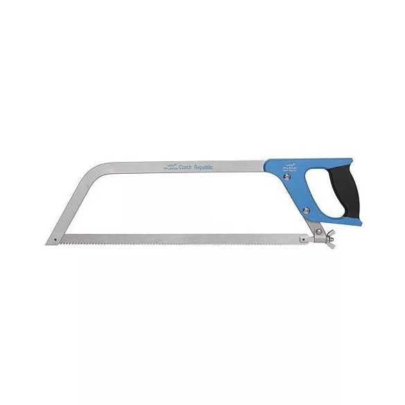 Kézifűrész, Pilana 22 5257, 450 mm, keretes, csontvágó, acél keret, fa markolat, cserélhető fűrészlap