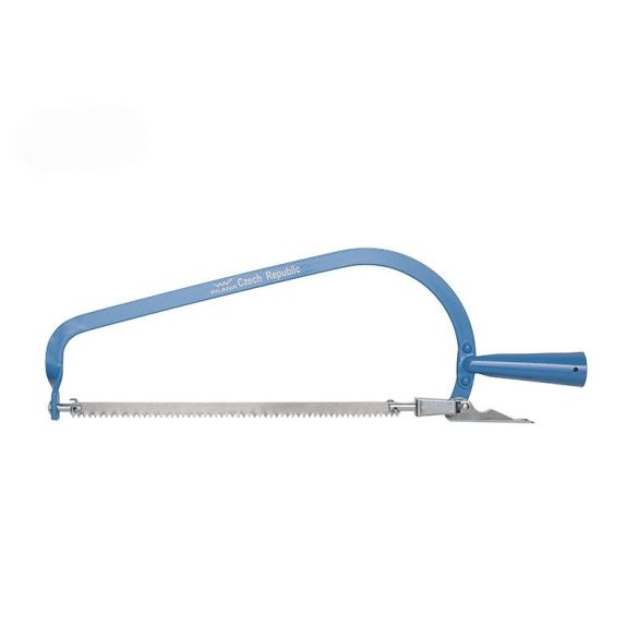Keretes kerti fűrész, Pilana 22 5267, kék, 30 cm pengehossz, acél penge, acél keret, állítható vágási szög, cserélhető fűrészlap, rúdra rögzíthető