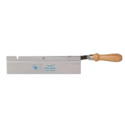   Kézifűrész, Pilana 22 5282, 250 mm, csapozófűrész, egyenes vágáshoz, megerősített hát, finom fogazat, fához, asztalos, acél penge, billenő műanyag markolat