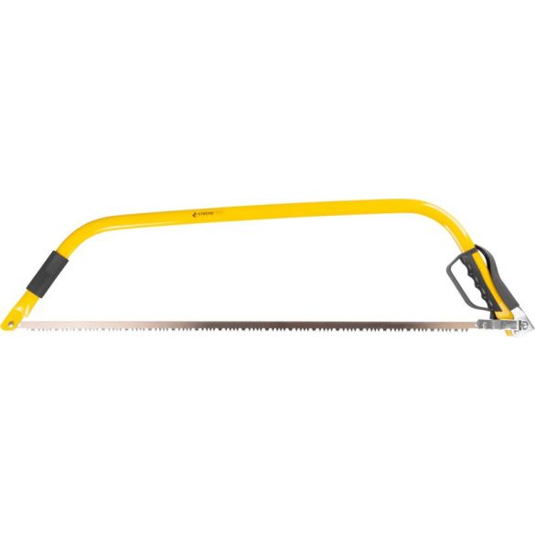 Keretes kerti fűrész, Strend Pro Garden BSW4403G, sárga, 91,4 cm pengehossz, acél penge, acél keret, kétirányú vágás