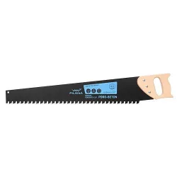   Kézifűrész, Pilana 22 5289, fekete, 630 mm, 17 keményfém fog, acél penge, zárt fa markolat, pórusbetonhoz és szigetelőlapokhoz