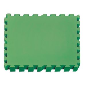EVA medence szőnyeg, 500 x 500 x 4 mm, zöld, 9 db