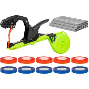 Kötözőfogó készlet, Strend Pro Garden Lizard, fekete, 10 db szalag, 10 000 db kapocs, professzionális