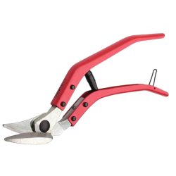   Lemezvágó olló, Rostex 2324, piros, 300 mm, eltolt kivitel, lemezekhez maximum 1,3 mm vastagságig
