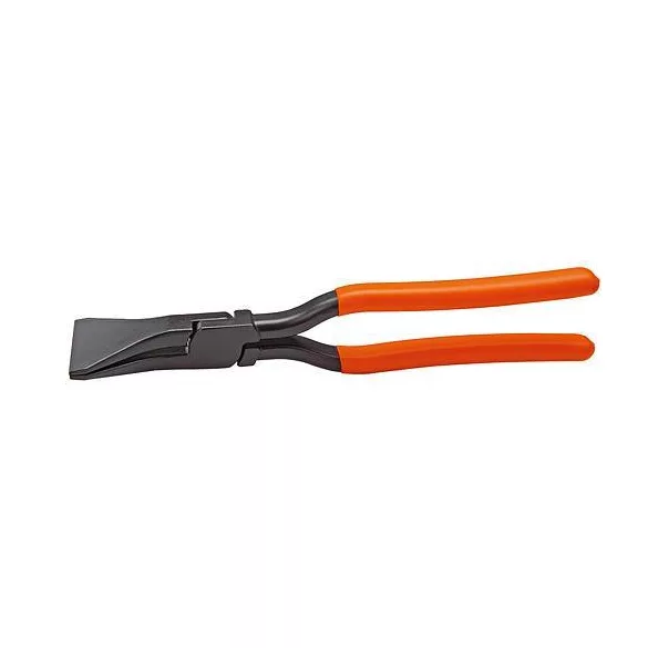 Bádogos hajlító fogó, Strend Pro BC11S, fekete/narancssárga, 275 mm, egyenes, lapos pofájú, pofaszélesség: 60 mm, fémlemez hajlításhoz