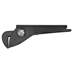   Csőfogó, Strend Pro PW511, fekete, 300 mm, vezetőanyával, fogazott pofák, állítható pofatávolság, fém