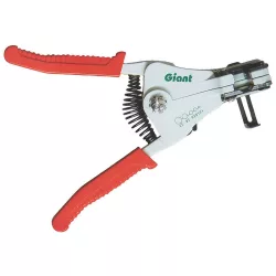   Kábelcsupaszító fogó, Giantop WS-101, piros, 170 mm, 1–3,2 mm vezetékhez, biztonsági drótvágó 2 mm-ig, acél, műanyag markolat