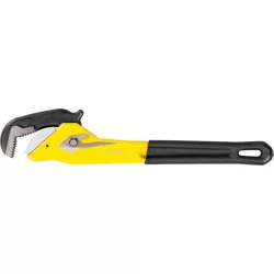   Csőfogó, Aiwo C10003 Bird, sárga/fekete, 425 mm, fogazott pofák, fém