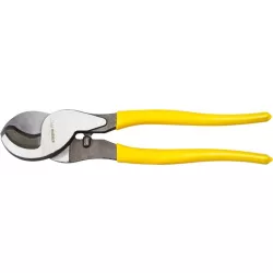   Csípőfogó, Strend Pro HT6059, sárga, 250 mm, huzalokhoz, kábelekhez, sodronyokhoz, acél, PVC markolat
