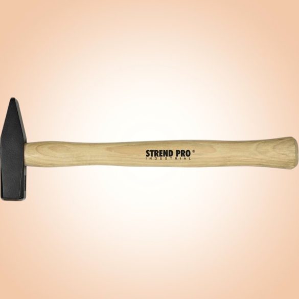 Lakatoskalapács, Strend Pro Industrial LH411, fekete, 5000 g, fa nyél, acél fej, lapos/hegyes