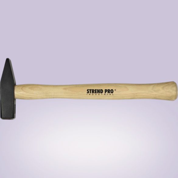 Lakatoskalapács, Strend Pro Industrial LH411, fekete, 5000 g, fa nyél, acél fej, lapos/hegyes