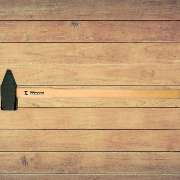 Lakatoskalapács, Zbirovia 18, fekete, 5000 g, fa nyél, acél fej, lapos/hegyes