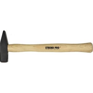 Lakatoskalapács, Strend Pro Industrial LH411, fekete, 2000 g, fa nyél, acél fej, lapos/hegyes
