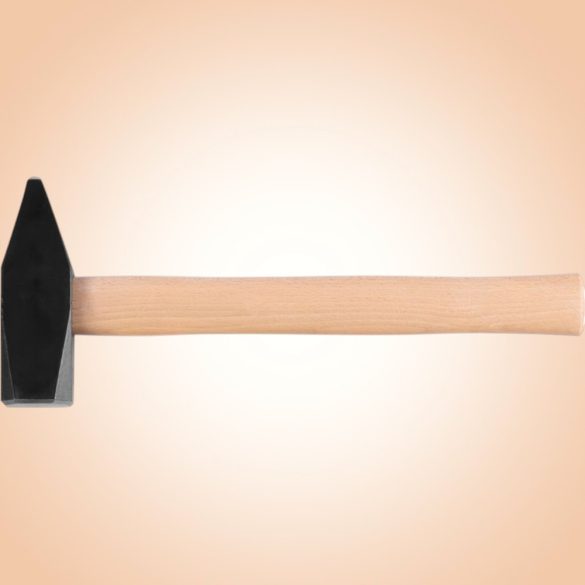 Lakatoskalapács, Zbirovia 28, fekete, 2000 g, fa nyél, acél fej, lapos/hegyes