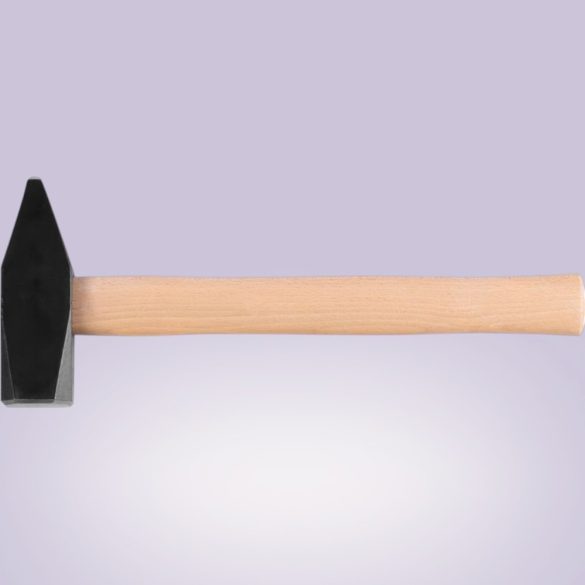 Lakatoskalapács, Zbirovia 28, fekete, 2000 g, fa nyél, acél fej, lapos/hegyes