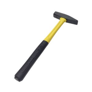 Lakatoskalapács, Zbirovia 27, sárga/fekete, 200 g, műanyag nyél, acél fej, lapos/hegyes
