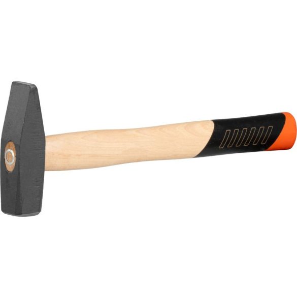 Lakatoskalapács, Strend Pro Premium HM102, fekete, 600 g, fa nyél, acél fej, lapos/hegyes