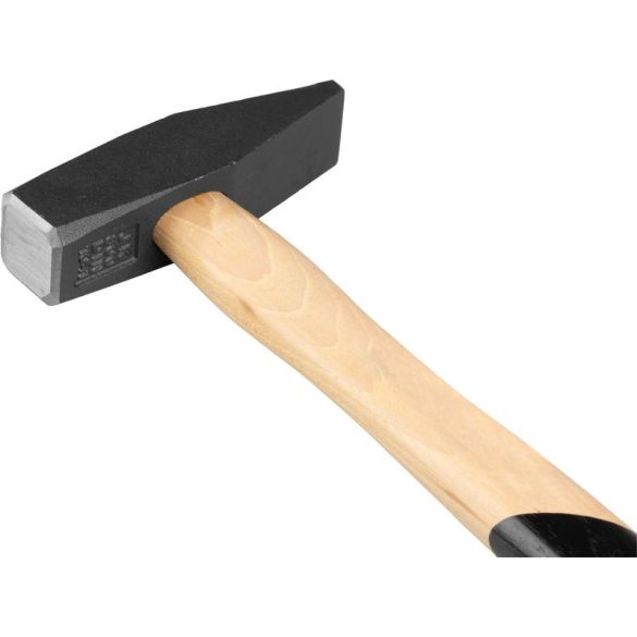 Lakatoskalapács, Strend Pro Premium HM102, fekete, 800 g, fa nyél, acél fej, lapos/hegyes