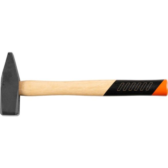 Lakatoskalapács, Strend Pro Premium HM102, fekete, 1500 g, fa nyél, acél fej, lapos/hegyes