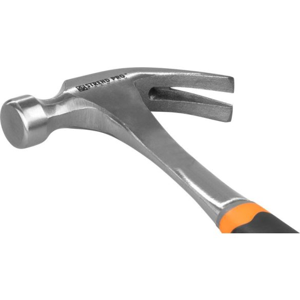 Ácskalapács, Strend Pro Premium HM382, szürke, 600 g, gumírozott műanyag nyél, acél fej