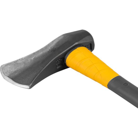 Hasítófejsze, Strend Pro Premium, fekete/sárga, 2700 g, 84,5 cm, üvegszálas nyél, acél fej