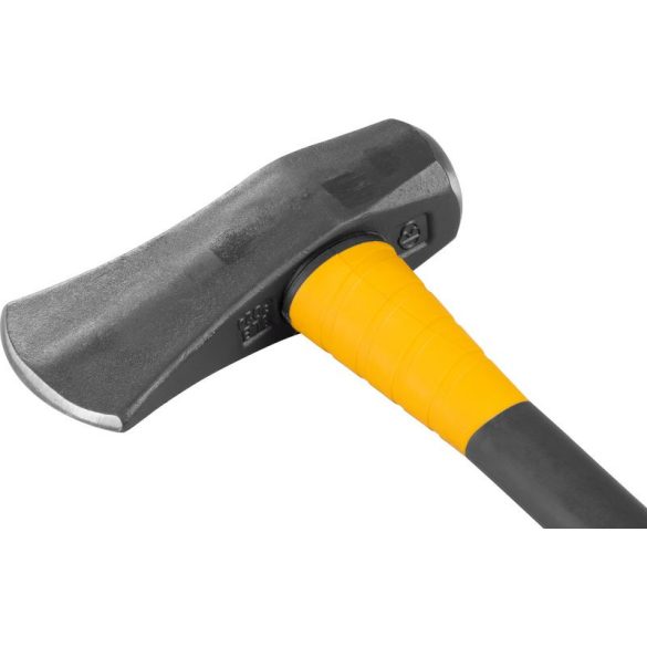 Hasítófejsze, Strend Pro Premium, fekete/sárga, 3600 g, 85,5 cm, üvegszálas nyél, acél fej