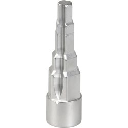   Dugófej, Strend Pro Premium Uni-Ra1, ezüst, 10–12–13–16–20 mm, 1/2'', Cr-V, lépcsős, univerzális