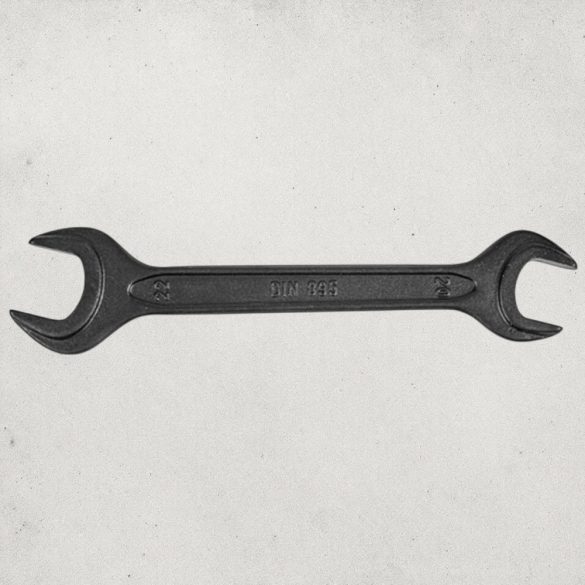 Villáskulcs, Strend Pro HR34146, fekete, 50 és 55 mm, DIN 895