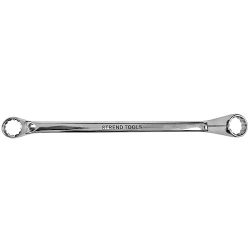   Csillagkulcs, Strend Pro HR32521, ezüst, 30 és 32 mm, Cr-V, DIN 838, 75°-ban hajlított