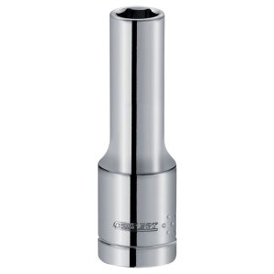 Dugófej, Tona Expert E113751T, ezüst, 4 mm, 1/4", Cr-V, hosszított, Maxi Drive profil