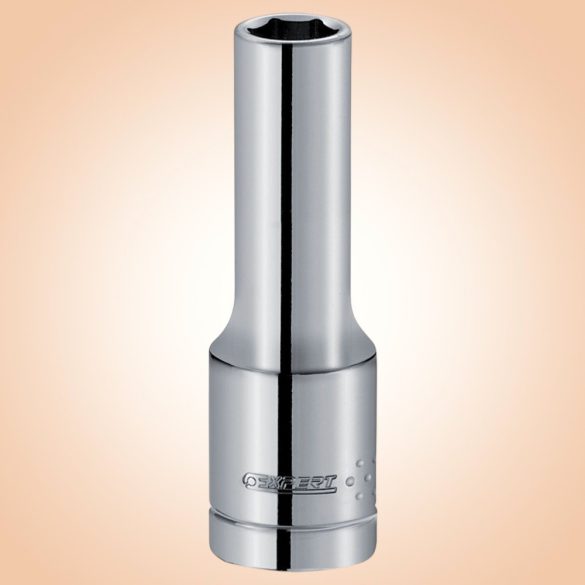 Dugófej, Tona Expert E113751T, ezüst, 4 mm, 1/4", Cr-V, hosszított, Maxi Drive profil