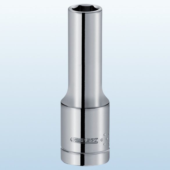 Dugófej, Tona Expert E113751T, ezüst, 4 mm, 1/4", Cr-V, hosszított, Maxi Drive profil