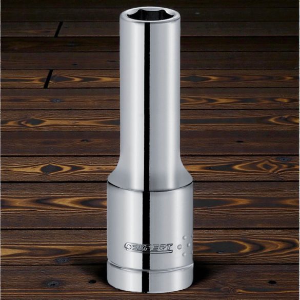 Dugófej, Tona Expert E113751T, ezüst, 4 mm, 1/4", Cr-V, hosszított, Maxi Drive profil