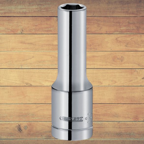 Dugófej, Tona Expert E113751T, ezüst, 4 mm, 1/4", Cr-V, hosszított, Maxi Drive profil