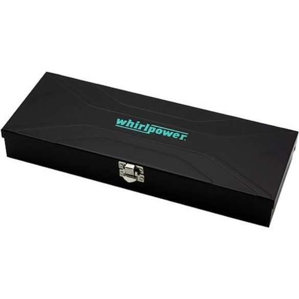 Dugókulcs-készlet, Whirlpower 1614-SK13SE, fekete doboz, 45 részes, 1/2", racsnis