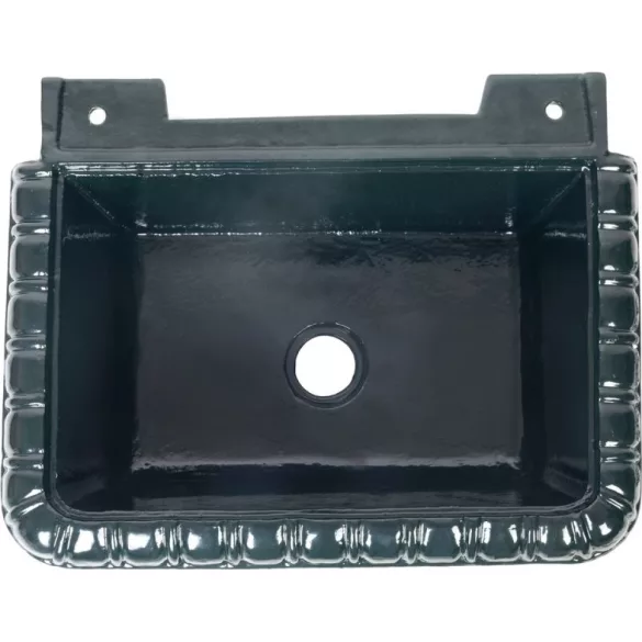 Falikút, Strend Pro Garden LT-H19880, 44 × 33 × 88 cm, sötétzöld, ötvözet, dekoratív kialakítás