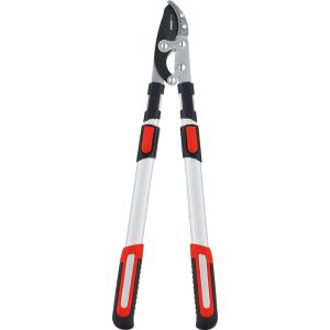 Ágvágó olló, Strend Pro Premium, ezüst, 71,5–89,5 cm, alumínium nyél, acél penge, maximum 40 mm átmérő, teleszkópos