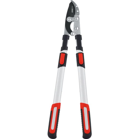 Ágvágó olló, Strend Pro Premium, ezüst, 71,5–89,5 cm, alumínium nyél, acél penge, maximum 40 mm átmérő, teleszkópos