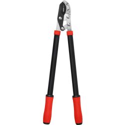   Ágvágó olló, Strend Pro Premium, fekete/piros, 70,5 cm, acél nyél, acél penge, maximum 35 mm átmérő, áttételes