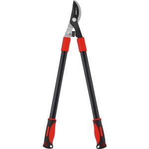 Ágvágó olló, Strend Pro Premium, fekete/piros, 70 cm, acél nyél, acél penge, lengéscsillapítós