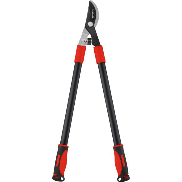 Ágvágó olló, Strend Pro Premium, fekete/piros, 70 cm, acél nyél, acél penge, lengéscsillapítós