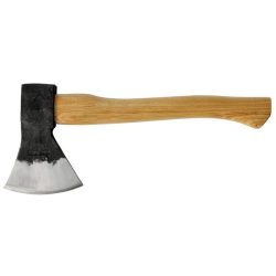   Favágó fejsze, Strend Pro Garden Sandblaster A613, fekete, 600 g, 36 cm, lakkozott fa nyél, homokszórt és festett acél fej