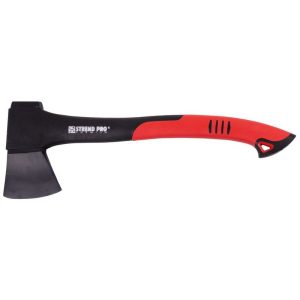 Hasítófejsze, Strend Pro Premium Redwolf CAX 1250, fekete/piros, 900 g, 45 cm, PTFE bevonatú, korrózióálló, TPR nyél, szénacél fej