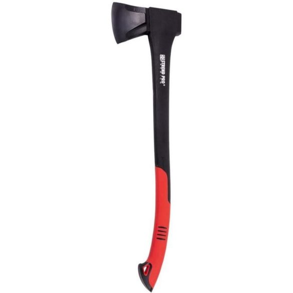 Hasítófejsze, Strend Pro Premium Redwolf CAX 2600, fekete/piros, 1800 g, 72 cm, PTFE bevonatú, korrózióálló, TPR nyél, szénacél fej